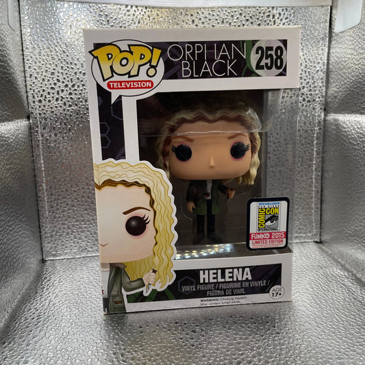 FUNKO POP TELEVISION ORPHAN BLACK #258 HELENA (2015 SDCC) VINYL FIGURE FRENLY BRICKS - Open 7 Days