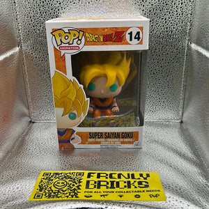 Pop Vinyl Dragon Ball Z 14 Super Saiyan Goku FRENLY BRICKS - Open 7 Days