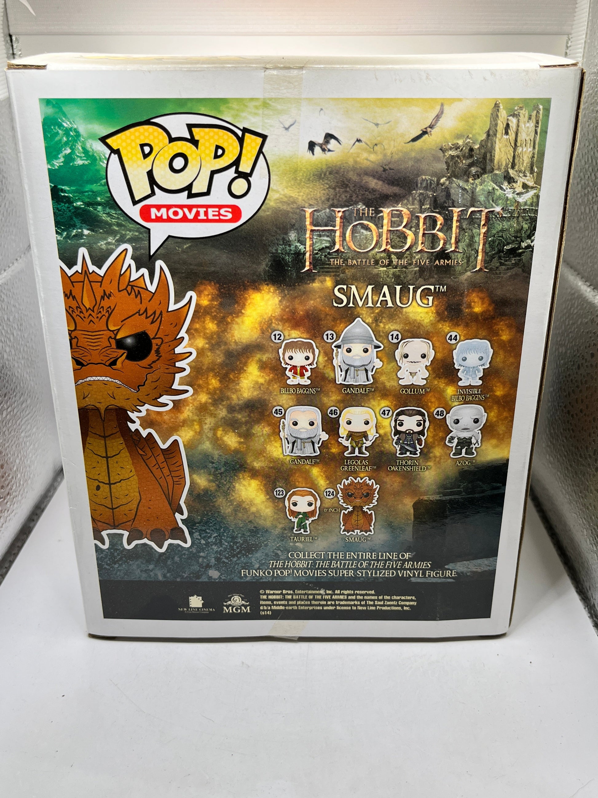 Funko POP! Movies The Hobbit - Smaug #124 - Vinyl Collectable FRENLY BRICKS - Open 7 Days