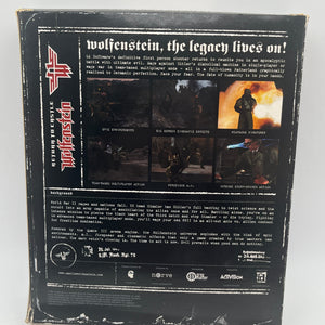 PC Game Return to Castle Wolfenstein (PC 2001) Big Box version +combinedshipping FRENLY BRICKS - Open 7 Days