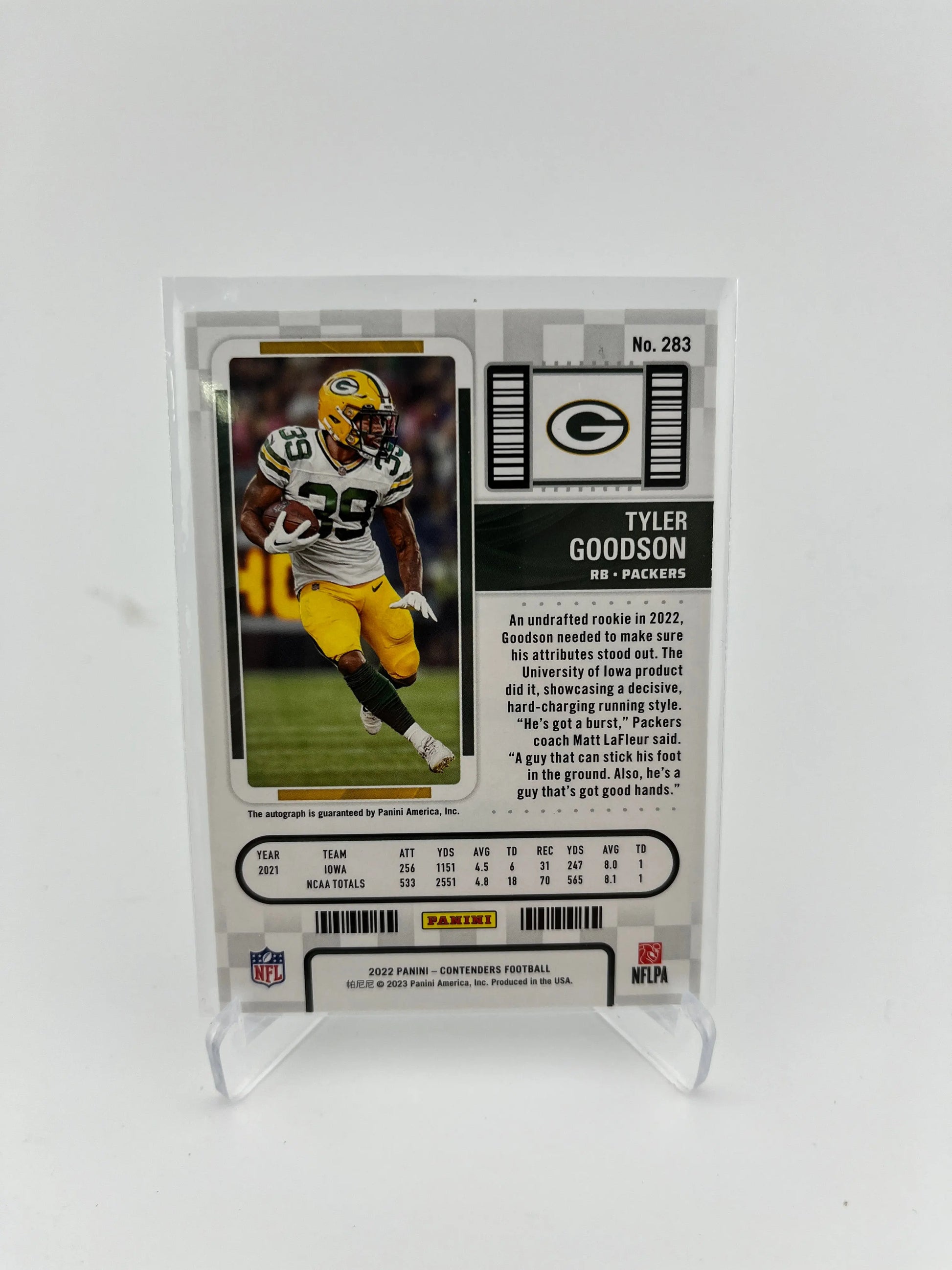 NFL Player Card Lot #5 Graded/Autographed/Rookie FRENLY BRICKS - Open 7 Days