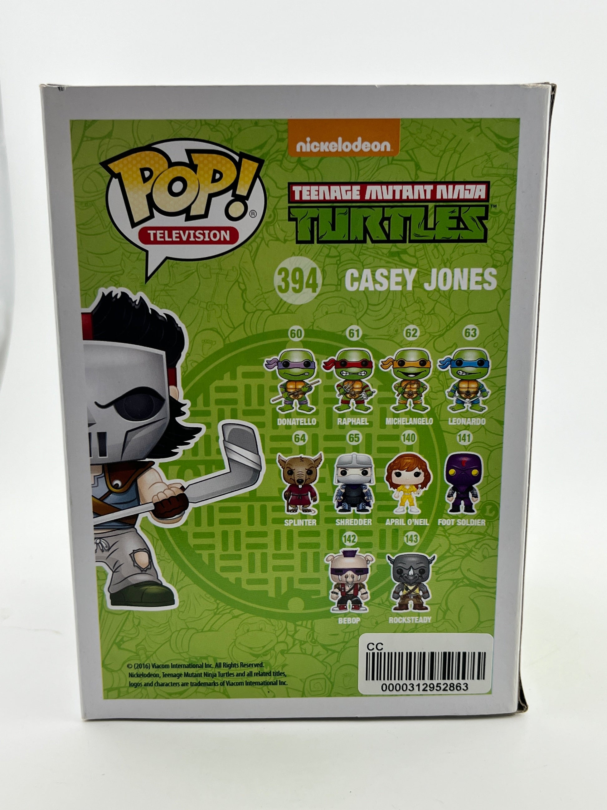 Funko POP! Television Teenage Mutant Ninja Turtles - Casey Jones #394 - Specialty Series FRENLY BRICKS - Open 7 Days