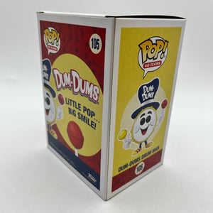 Funko POP! Ad Icons Dum•Dums - Dum-Dums Drum Man #105 - Fall Limited Edition FRENLY BRICKS - Open 7 Days