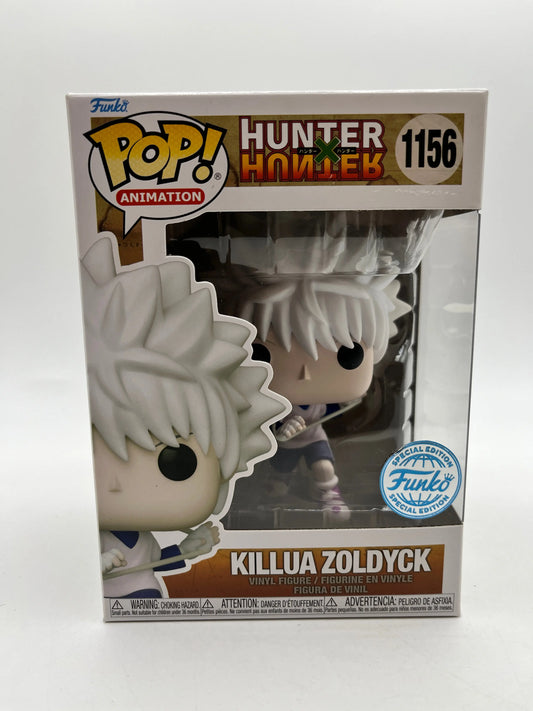 Funko POP! Animation Hunter X Killua Zoldyck #1156 - Special Edition FRENLY BRICKS - Open 7 Days