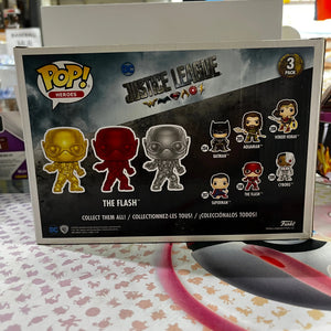 Funko Pop Vinyl Heroes Justice League The Flash (Three Pack) FRENLY BRICKS - Open 7 Days