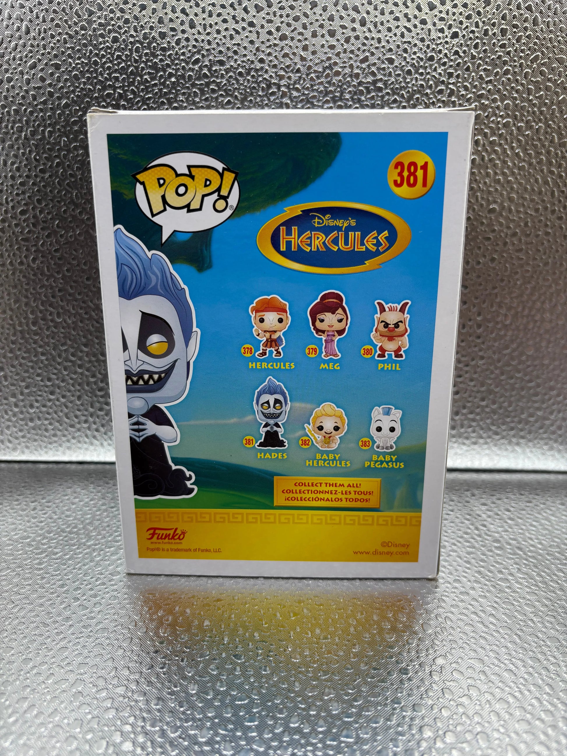 Funko Pop #281 Disney Hades FRENLY BRICKS - Open 7 Days