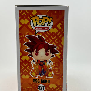 Funko POP! Animation DragonBall Super - SSG Goku #827 - 2020 Summer Convention Limited Edition FRENLY BRICKS - Open 7 Days