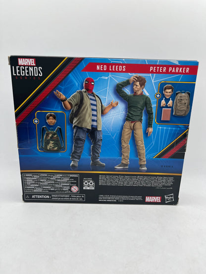 Hasbro Marvel Legends Series: Spider-Man 60th Anniversary Peter Parker and Ned FRENLY BRICKS - Open 7 Days
