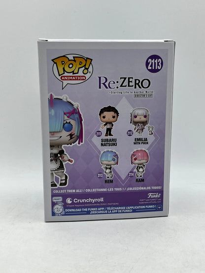 Funko POP! Animation RE: Zero - REM #2113 - Limited Edition Chase FRENLY BRICKS - Open 7 Days
