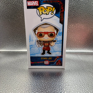 Funko Pop Vinyl #655 Marvel Stan Lee FRENLY BRICKS - Open 7 Days