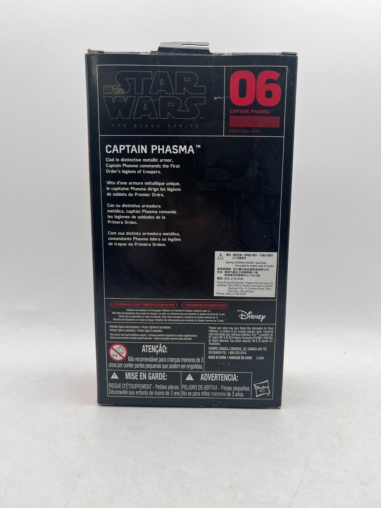 Star Wars The Black Series - #06 Captain Phasma Action Figure