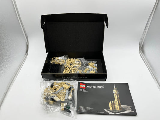 Lego Architecture Big Ben 21013 - Loose 100% Complete FRENLY BRICKS - Open 7 Days