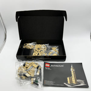 Lego Architecture Big Ben 21013 - Loose 100% Complete FRENLY BRICKS - Open 7 Days