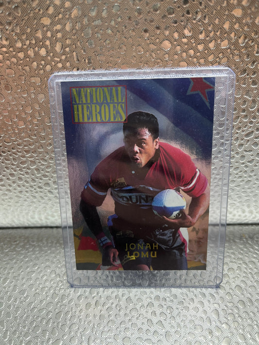 National Heroes Jonah Lomu #9/12 1995 FRENLY BRICKS - Open 7 Days