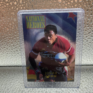 National Heroes Jonah Lomu #9/12 1995 FRENLY BRICKS - Open 7 Days