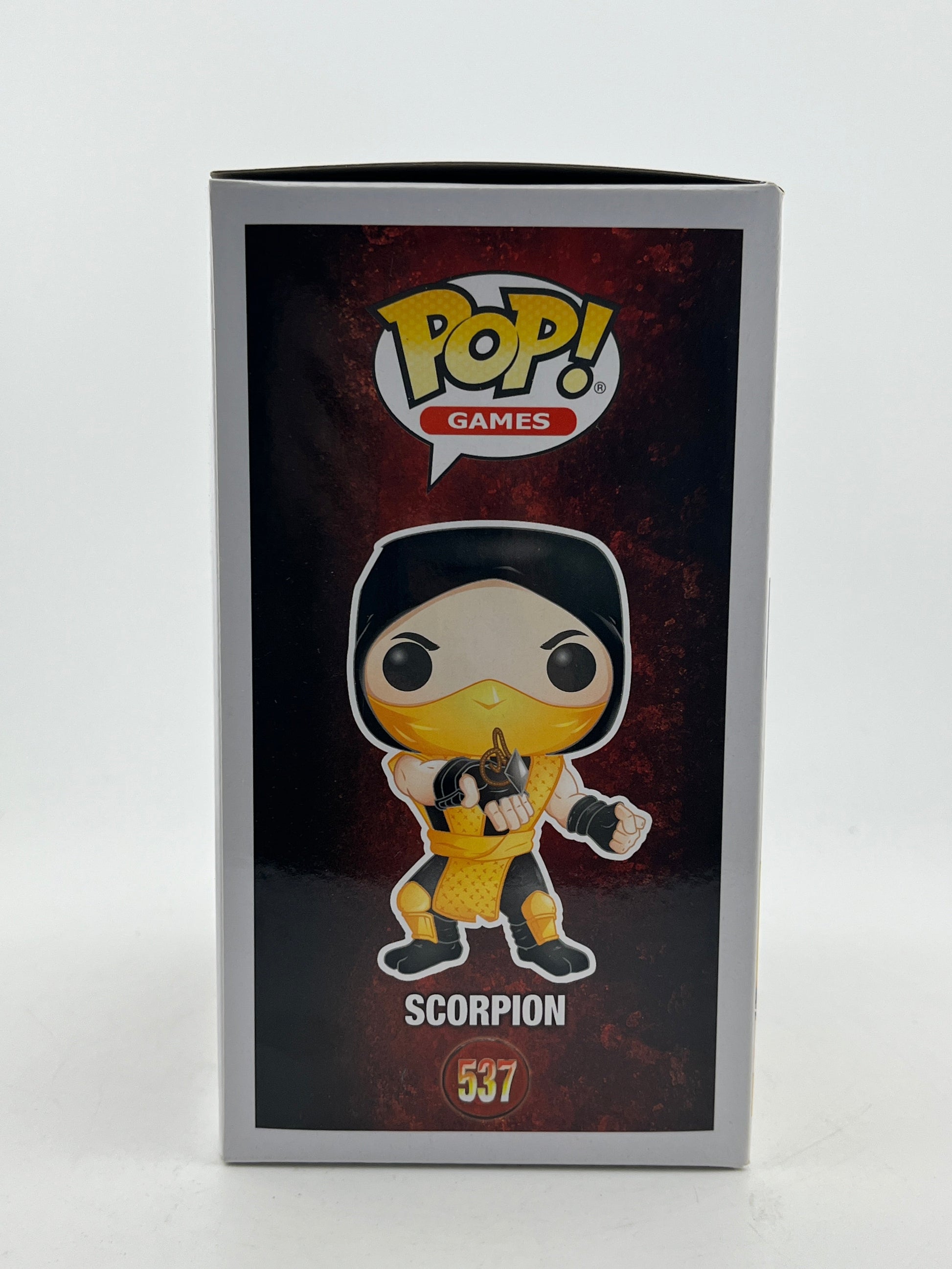 Funko POP! Games Mortal Kombat - Scorpion #537 - Vinyl Collectable FRENLY BRICKS - Open 7 Days