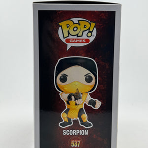 Funko POP! Games Mortal Kombat - Scorpion #537 - Vinyl Collectable FRENLY BRICKS - Open 7 Days