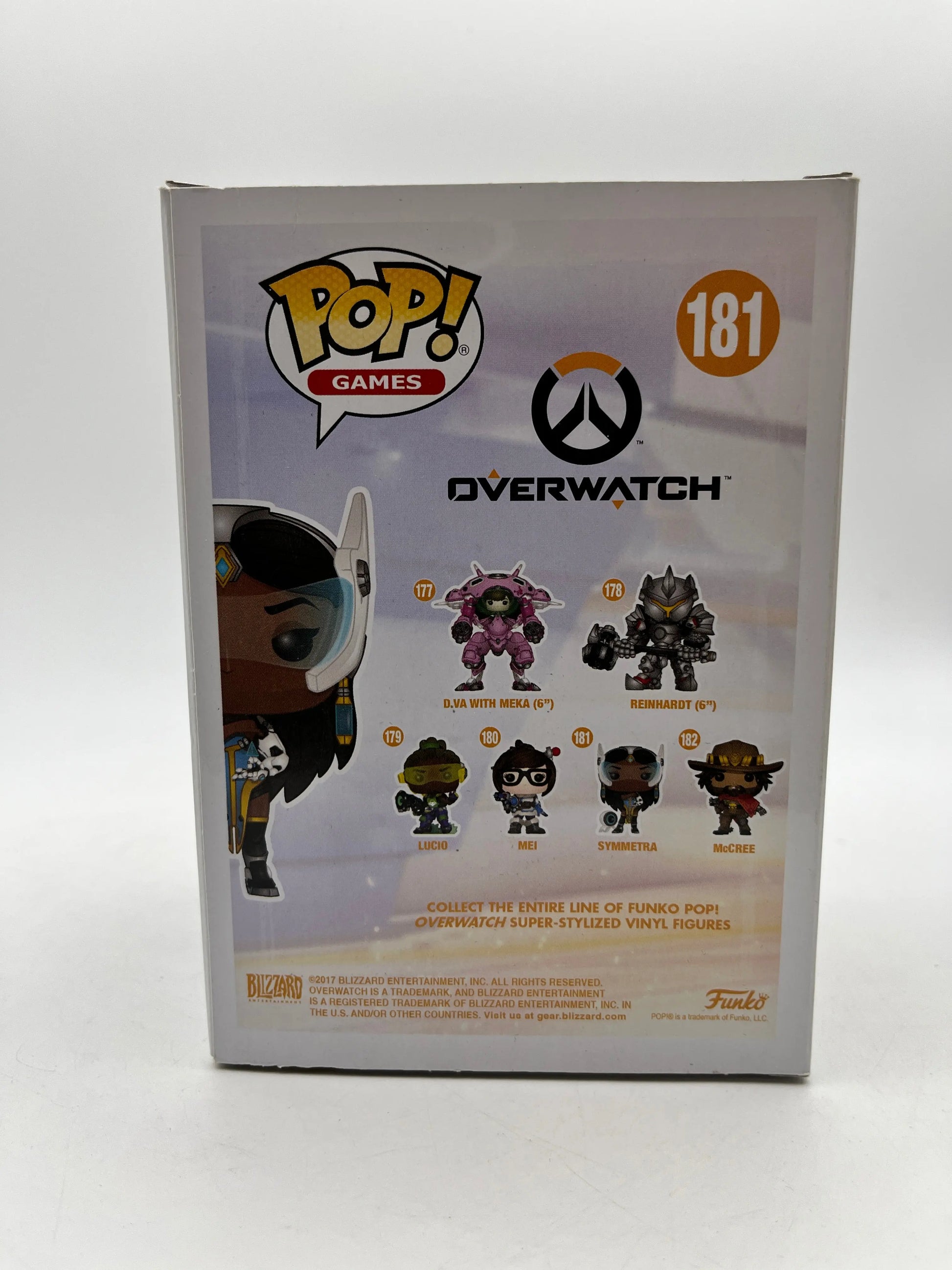 Funko POP! Games Overwatch Symmetra #181 - Vinyl Collectable FRENLY BRICKS - Open 7 Days