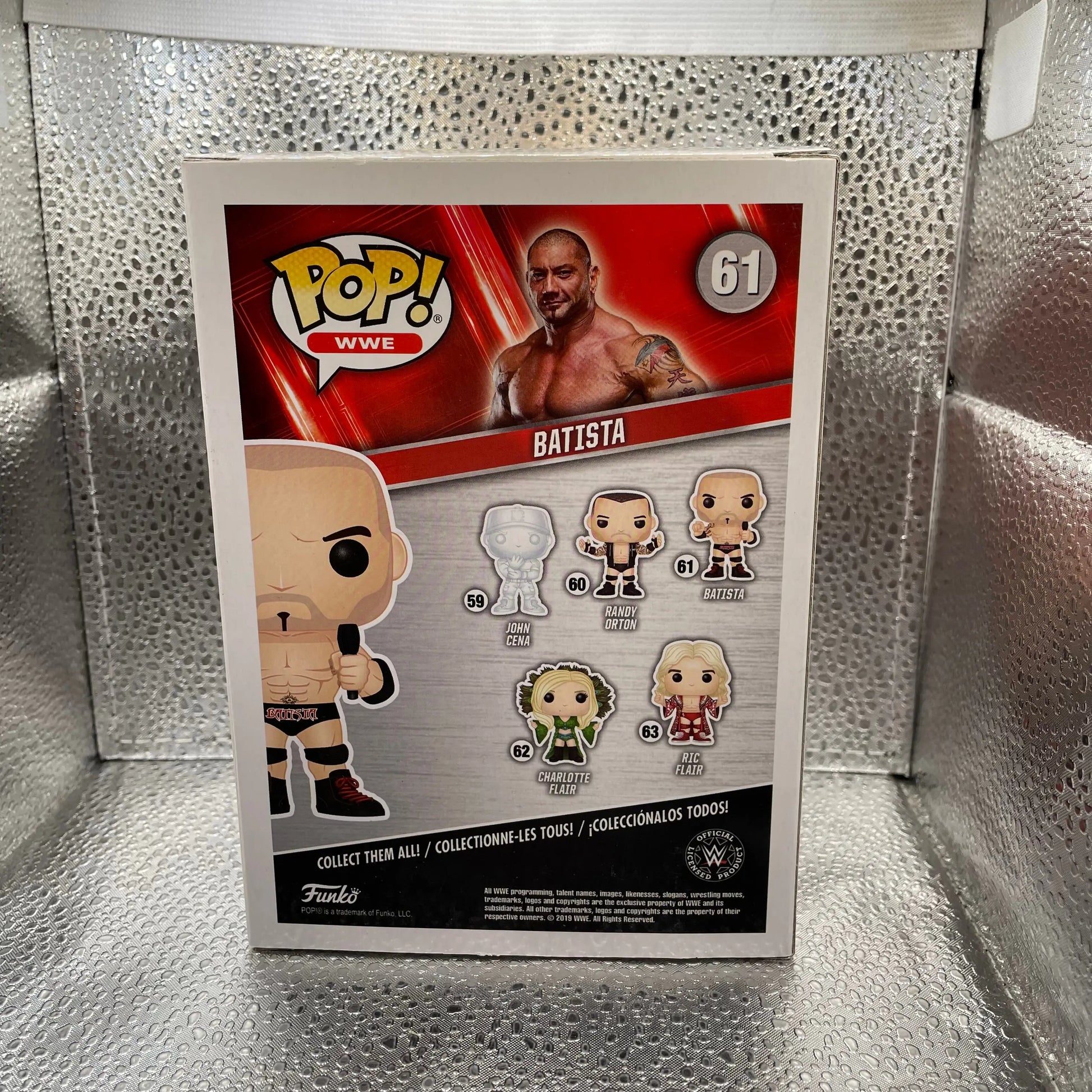 Funko POP! WWE Dave Batista #61 Vinyl Figure VAULTED NIB FRENLY BRICKS - Open 7 Days