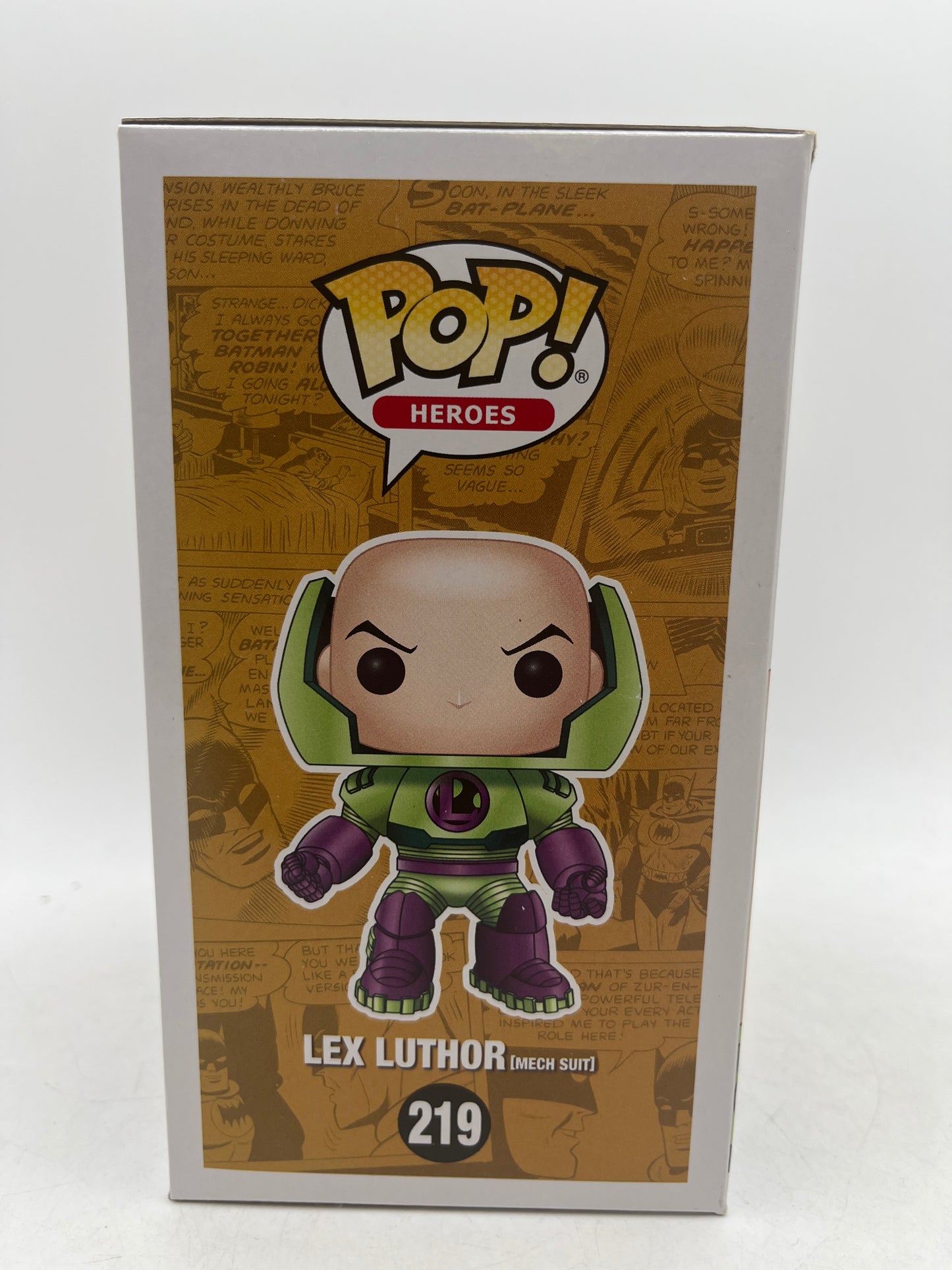 Funko Pop! DC Heroes #219 Lex Luthor Mech Suit Legion Of Collectors Exclusive