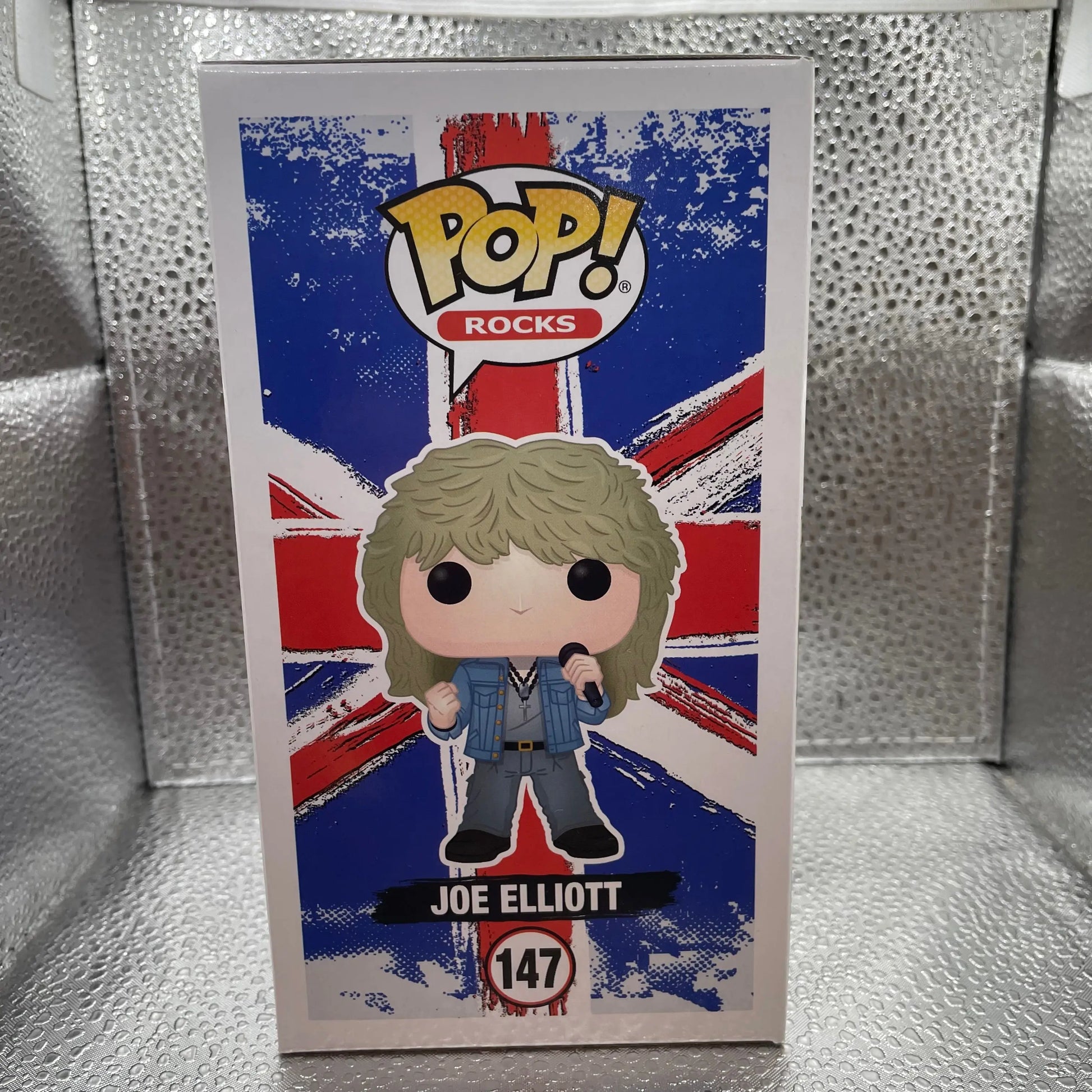 "Funko Pop! Rocks #147 Def Leppard Joe Elliott FRENLY BRICKS - Open 7 Days