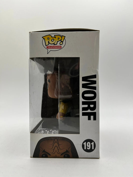 Funko POP! Television Star Trek The Next Generation Worf #191 - Collectable FRENLY BRICKS - Open 7 Days