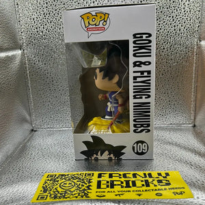 Pop Vinyl Dragon Ball Z 109 Goku &Flying Nimbus FRENLY BRICKS - Open 7 Days