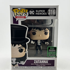 Funko POP! Heroes Dc Super Heroes - Zatanna #316 - 2020 Spring Limited Edition FRENLY BRICKS - Open 7 Days