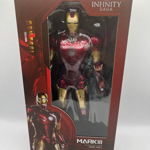 ZD Toys Iron Man Mark III 1/5 Scale Action Figure 14” Figure FRENLY BRICKS - Open 7 Days