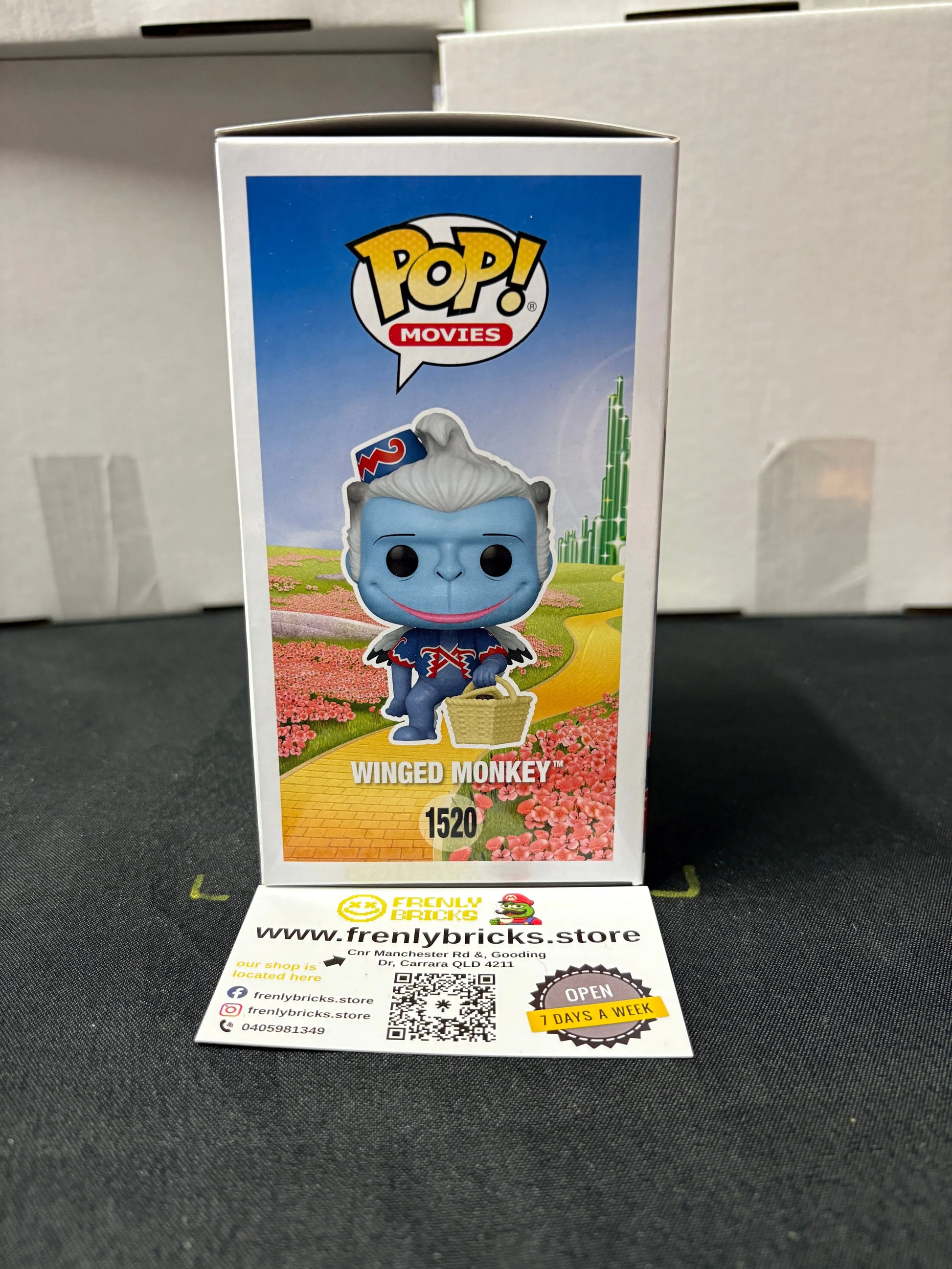 FUNKO Pop Vinyl  Winged Monkey #1520 FRENLY BRICKS - Open 7 Days