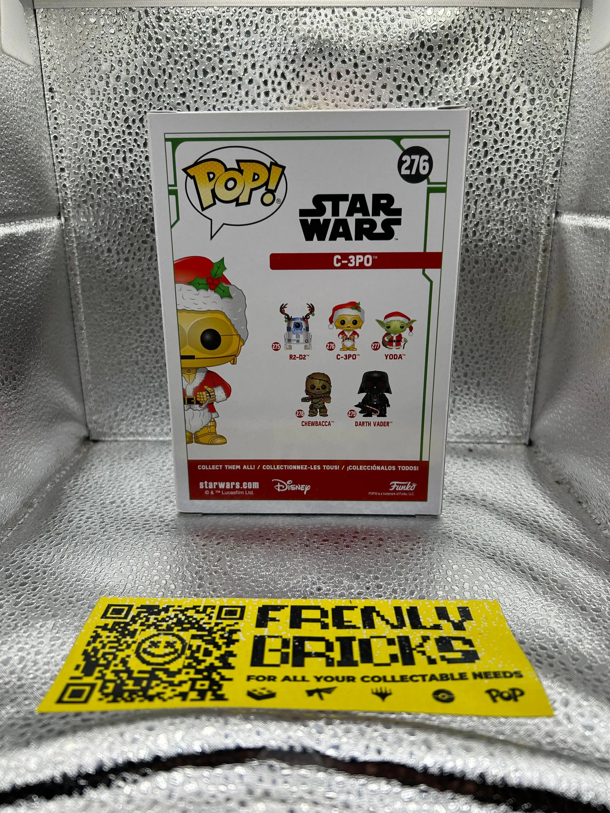 Pop Vinyl #276 Star Wars C-3PO FRENLY BRICKS - Open 7 Days