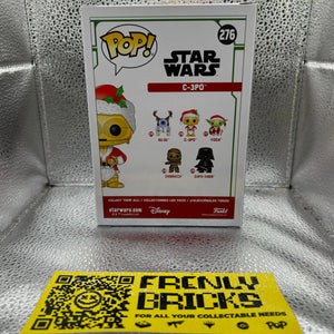 Pop Vinyl #276 Star Wars C-3PO FRENLY BRICKS - Open 7 Days