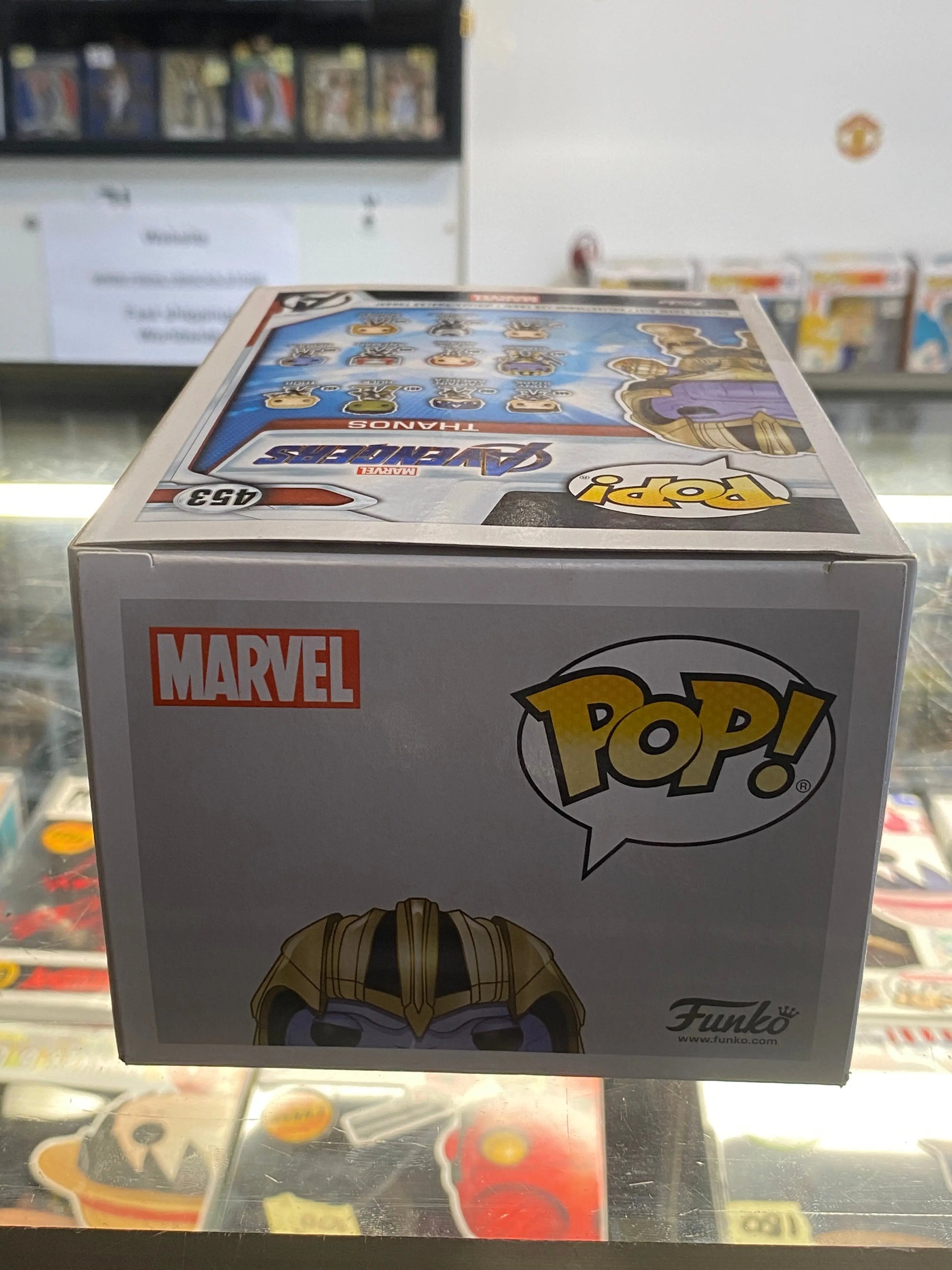 Funko POP! Marvel avengers #453 thanos FRENLY BRICKS - Open 7 Days