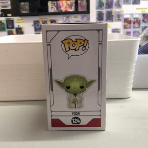 FUNKO STAR WARS YODA GREEN CHROME #124 SDCC 2019 EXCLUSIVE FRENLY BRICKS - Open 7 Days