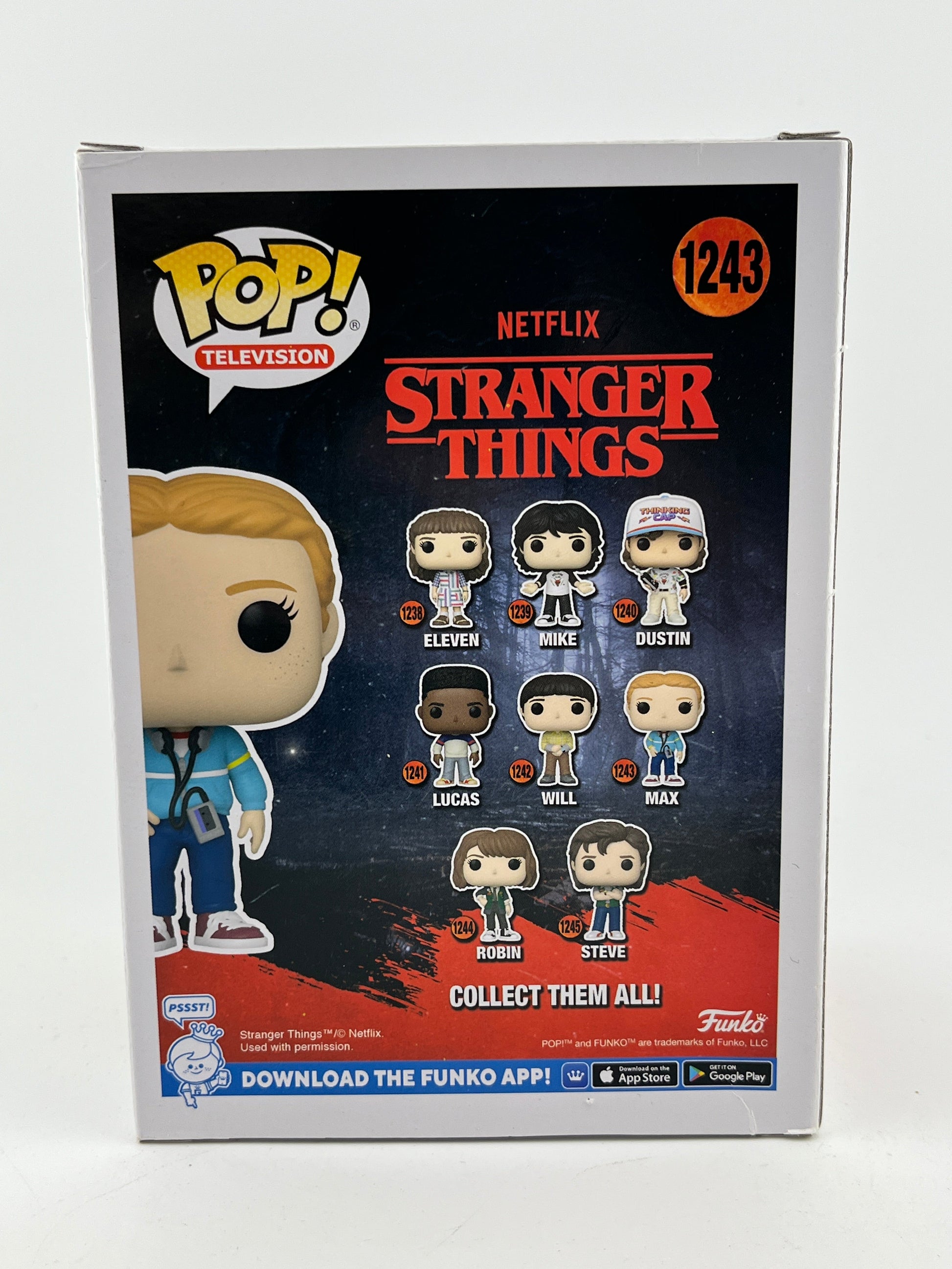 Funko POP! Television Stranger Things - Max #1243 - Vinyl Collectable FRENLY BRICKS - Open 7 Days