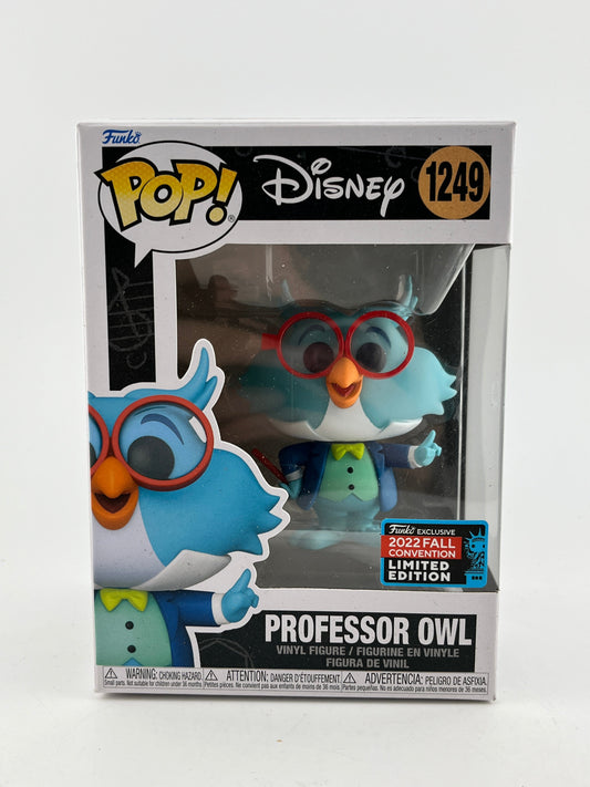Funko POP! Disney - Professor Owl #1249 - 2022 Fall Limited Edition FRENLY BRICKS - Open 7 Days