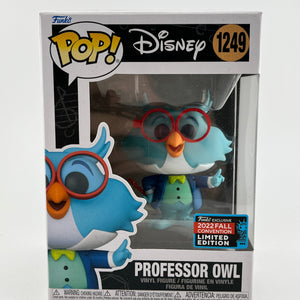 Funko POP! Disney - Professor Owl #1249 - 2022 Fall Limited Edition FRENLY BRICKS - Open 7 Days