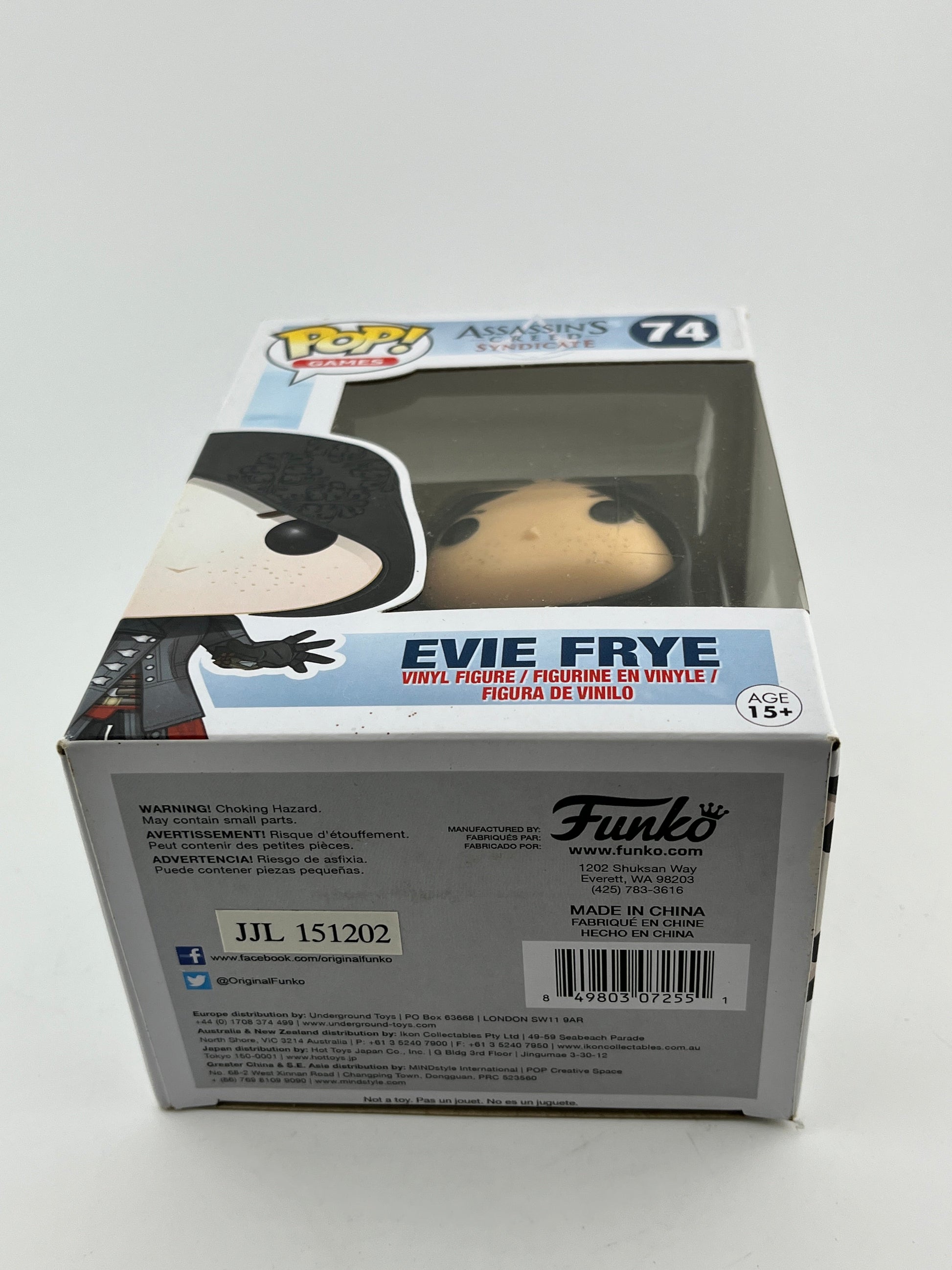 Funko POP! Games Assassin’s Creed Syndicate- Evie Frye #74 - Vinyl Collectable FRENLY BRICKS - Open 7 Days