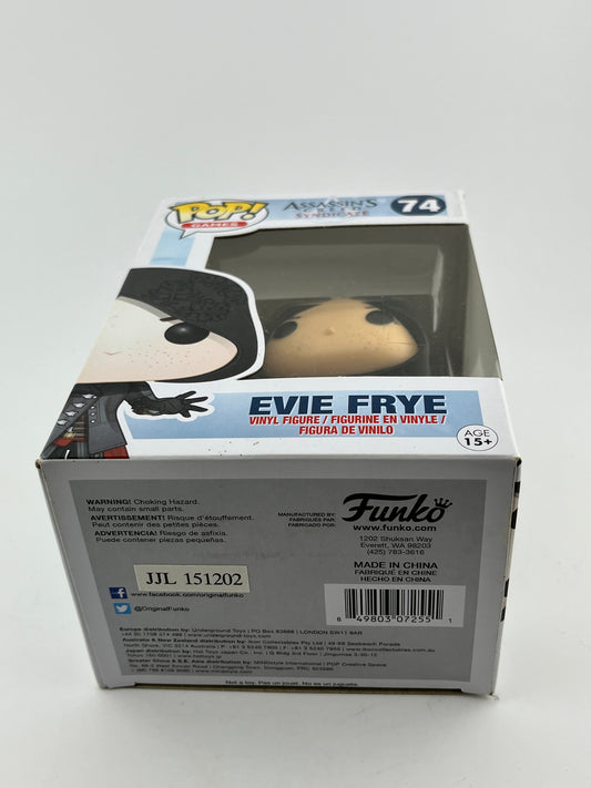 Funko POP! Games Assassin’s Creed Syndicate- Evie Frye #74 - Vinyl Collectable FRENLY BRICKS - Open 7 Days