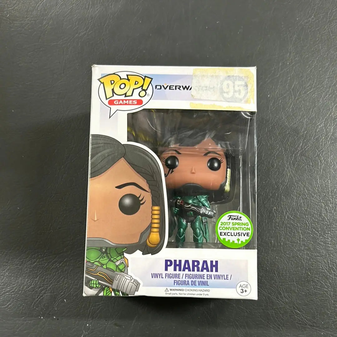 Funko Pop Overwatch #95 Pharah (Emerald) 2017  Exclusive FRENLY BRICKS - Open 7 Days