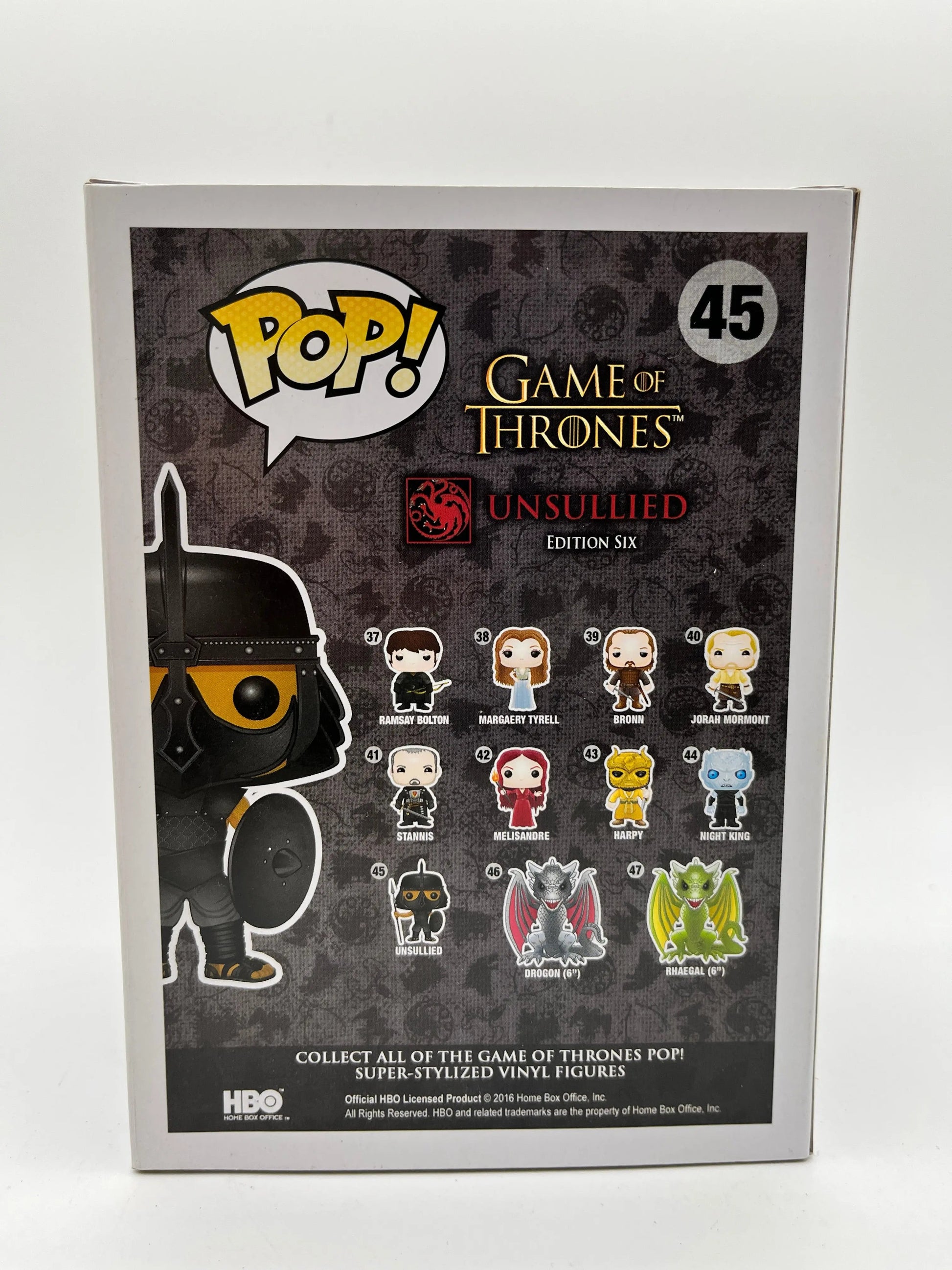 Funko POP! Game Of Thrones Unsullied #45 - Vinyl Collectable FRENLY BRICKS - Open 7 Days