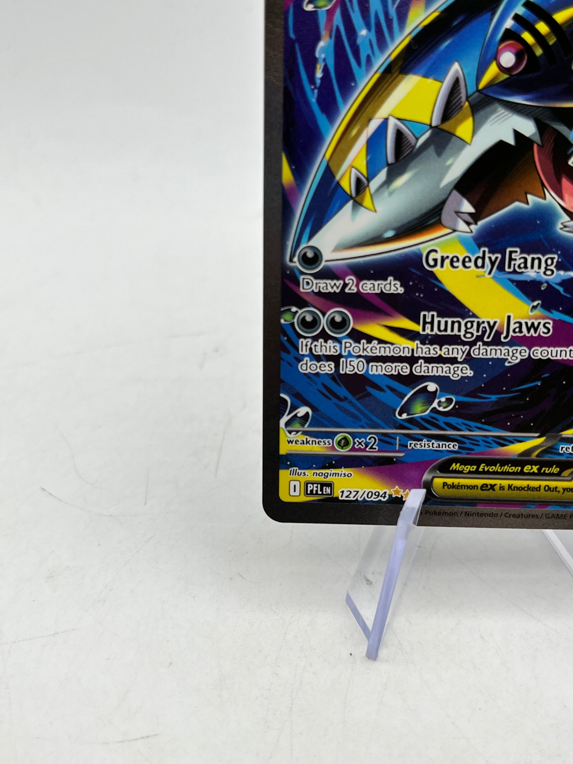Pokémon - Mega Sharpedo EX 127/094 SIR - Phantasmal Flames FRENLY BRICKS - Open 7 Days
