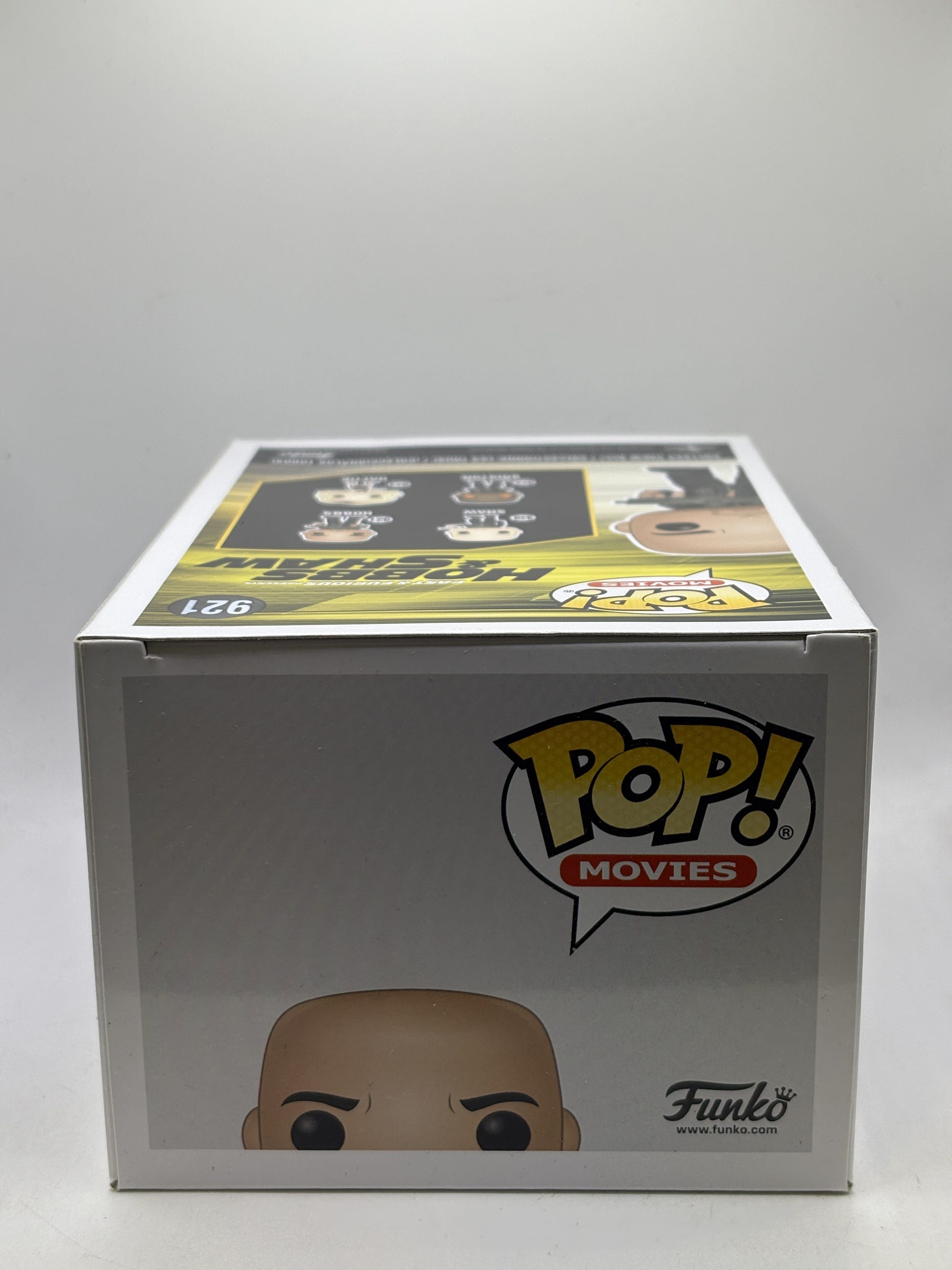 Funko POP! Movies Fast & Furious Presents Hobbs & Shaw #921 Hobbs Vinyl Figure — top image 5