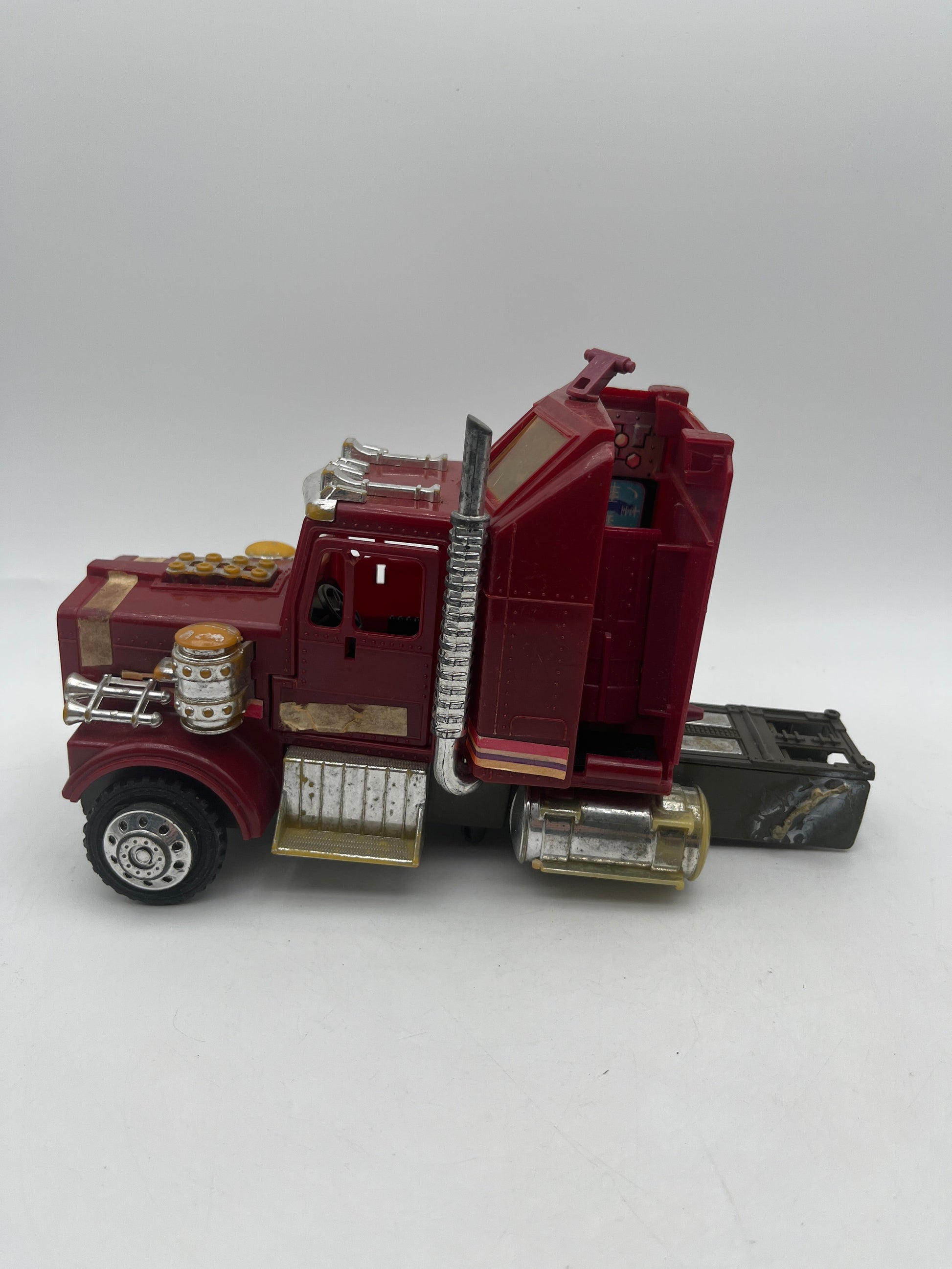 Vintage 1985 Kenner - M.A.S.K. - MASK "Rhino Semi Truck" Incomplete For Parts FRENLY BRICKS - Open 7 Days