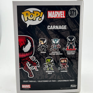 Funko POP! Marvel Venom - Carnage #371 - 2018 Fall Exclusive FRENLY BRICKS - Open 7 Days