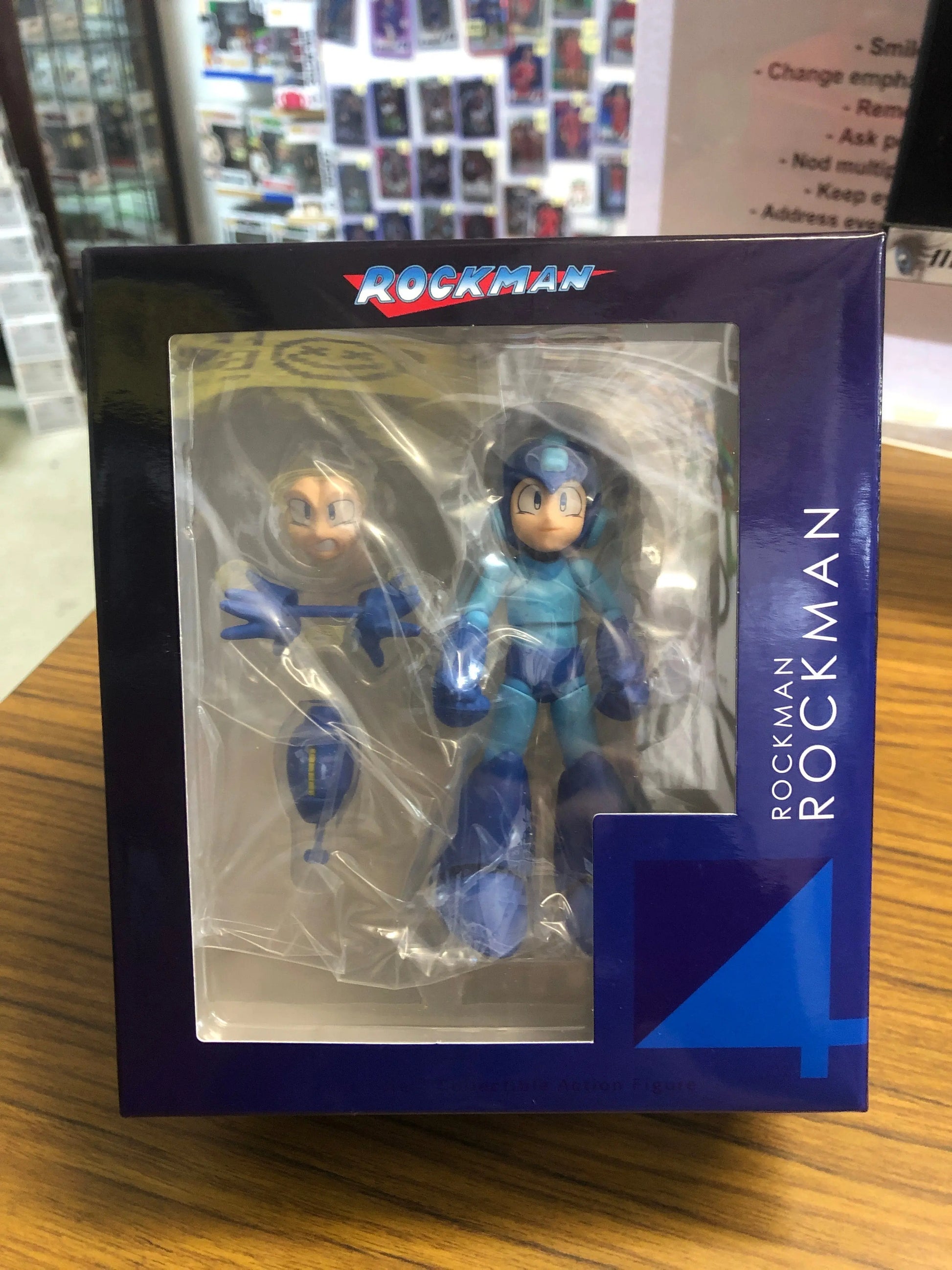 Rockman Mega Man Classic 4 Inch Nel Sentinel Series Action Figure FRENLY BRICKS - Open 7 Days