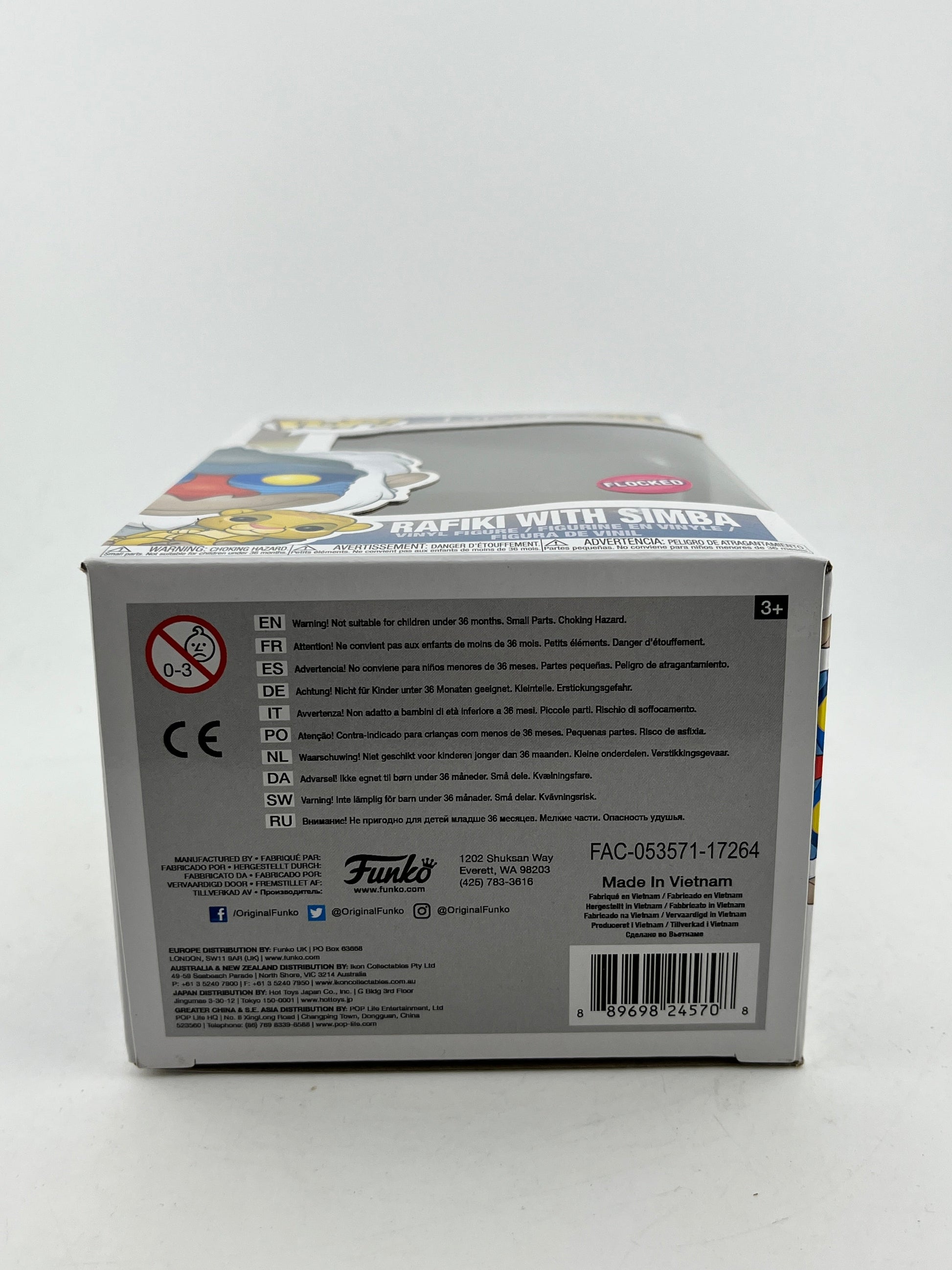 Funko POP! Disney - Rafiki With Simba #301 - Flocked FRENLY BRICKS - Open 7 Days