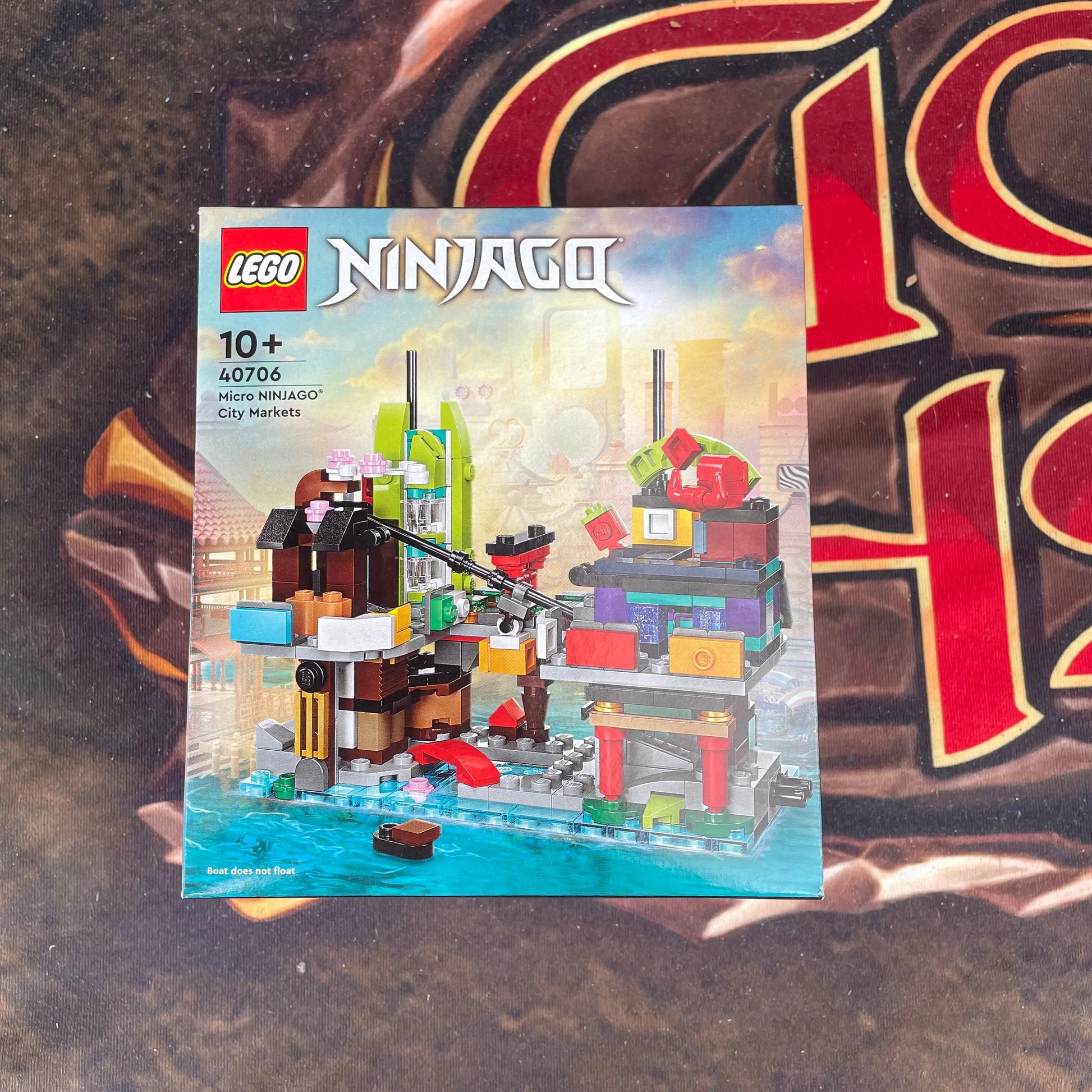 Lego Ninjago Micro Ninjago City Markets 40706 LEGO SEALED Brand New FRENLY BRICKS - Open 7 Days