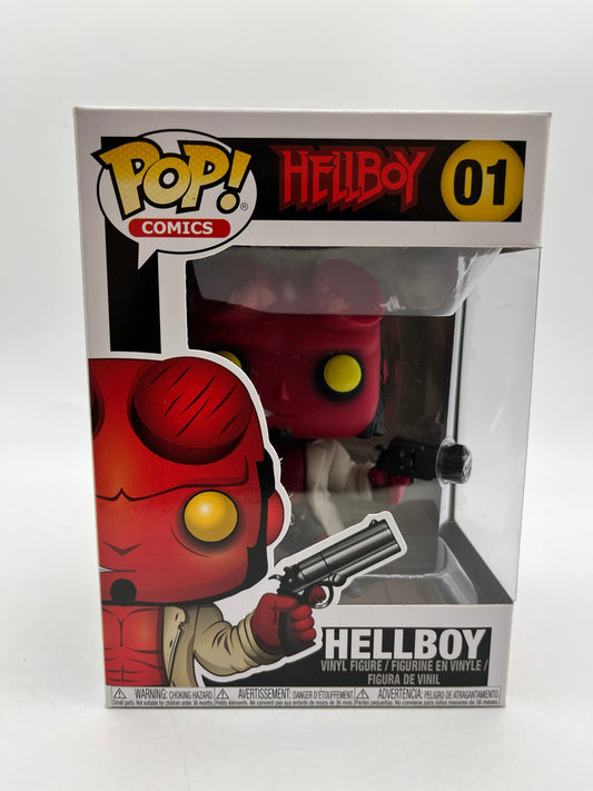 Funko POP! Comics Hellboy #01 - Hellboy - Vinyl Collectable FRENLY BRICKS - Open 7 Days