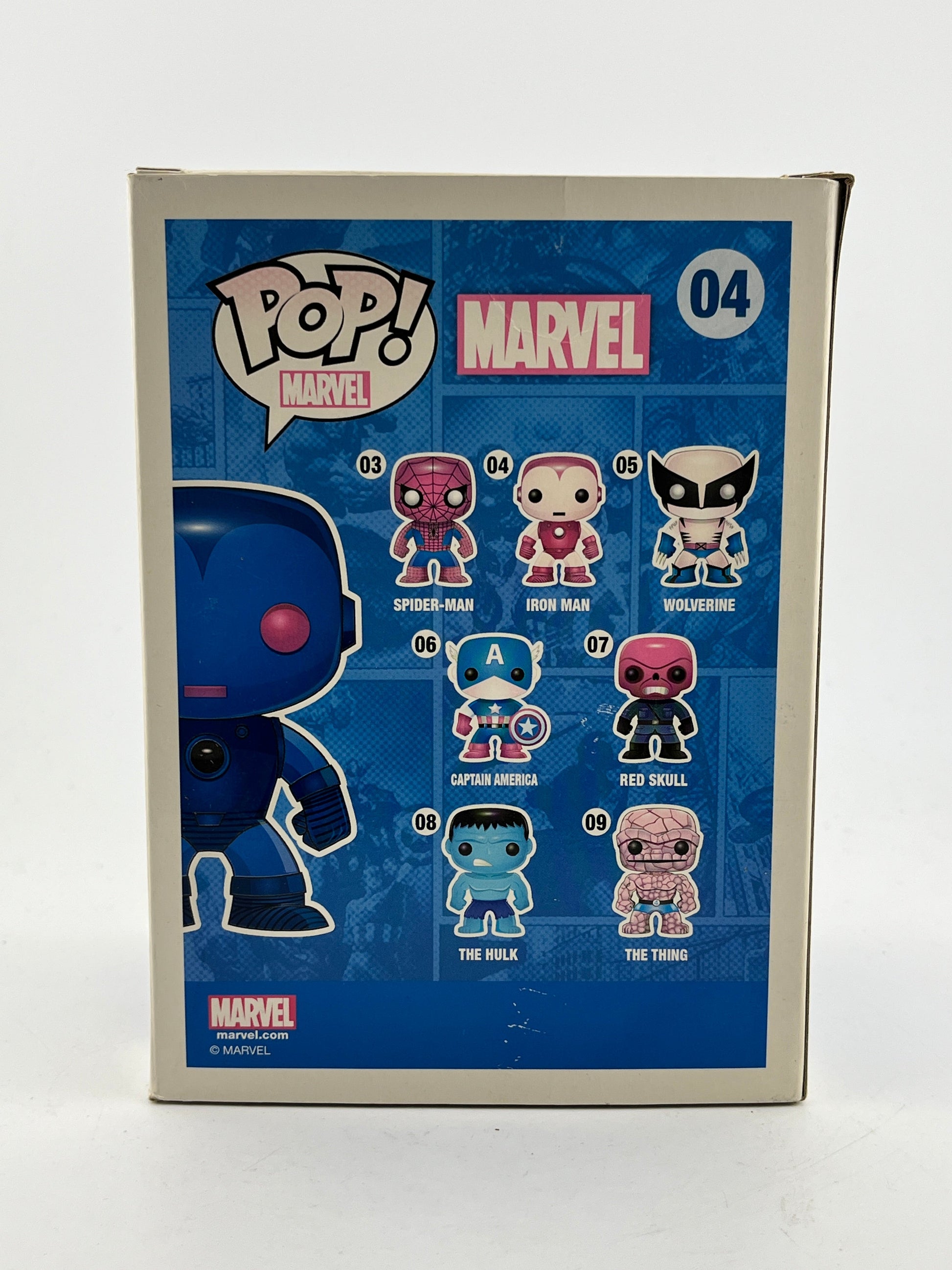 Funko POP! Marvel - Iron Man Stealth Suit #04 - Semi Sun Faded Box FRENLY BRICKS - Open 7 Days
